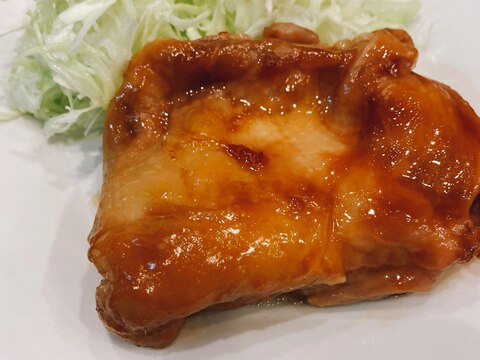 レンジで簡単！失敗なしの鶏の照り焼き！